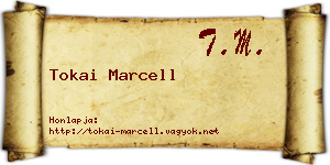 Tokai Marcell névjegykártya