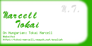 marcell tokai business card